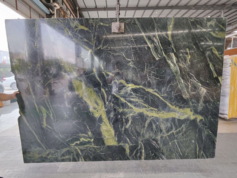 Rainforest Cloud Marble Slabs, Tiles