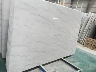 Guangxi White Marble Slab, China White Marble Wall Floor Tile