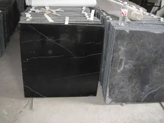 Nero Marquina Marble Slabs, Nero Marquina Black Marble Tiles