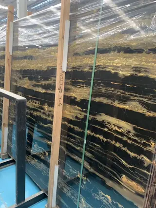 Romantic Portoro Marble Slabs, Romantic Portoro Marble Tiles