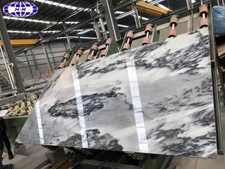 Ink Landscaping White Marble Slabs, Landscaping White Marble Tiles