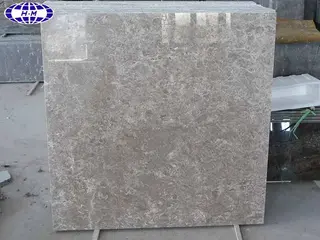 Chinese Golden Flower Beige Marble