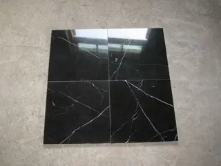 Nero Marquina Marble Slabs, Nero Marquina Black Marble Tiles