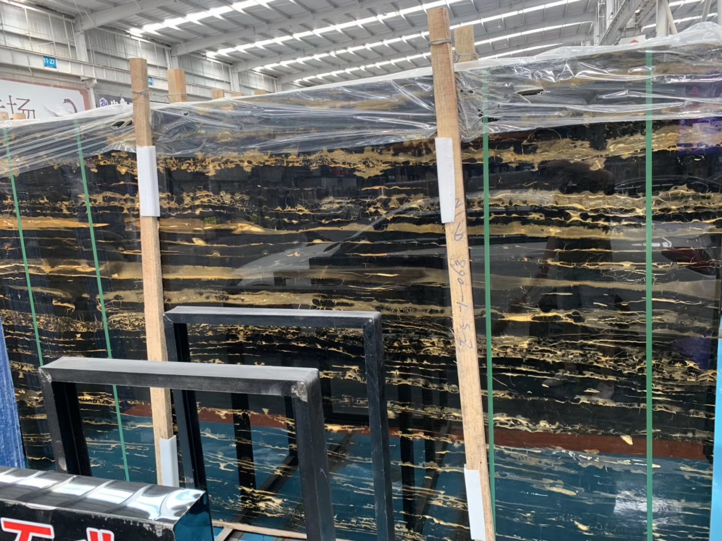 Romantic Portoro Marble Slabs, Romantic Portoro Marble Tiles