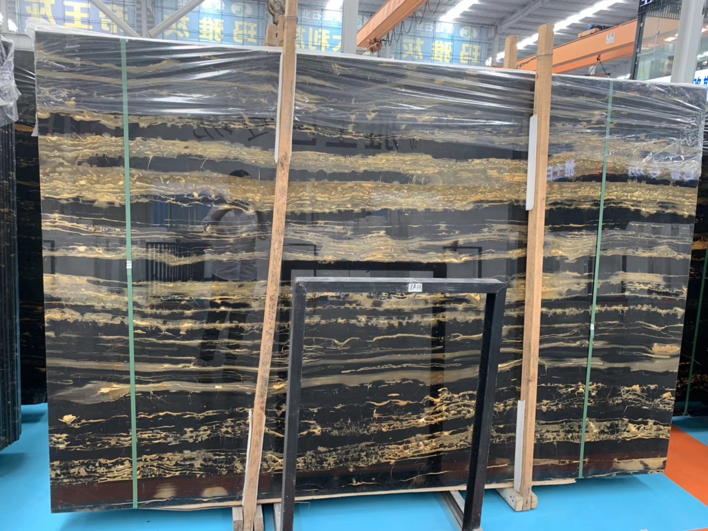 Romantic Portoro Marble Slabs, Romantic Portoro Marble Tiles
