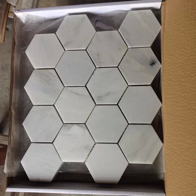 Hexagon Marble Mosaic