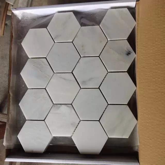 Hexagon Marble Mosaic