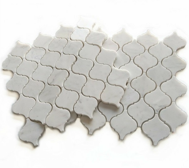 White Marble Lantern Mosaic
