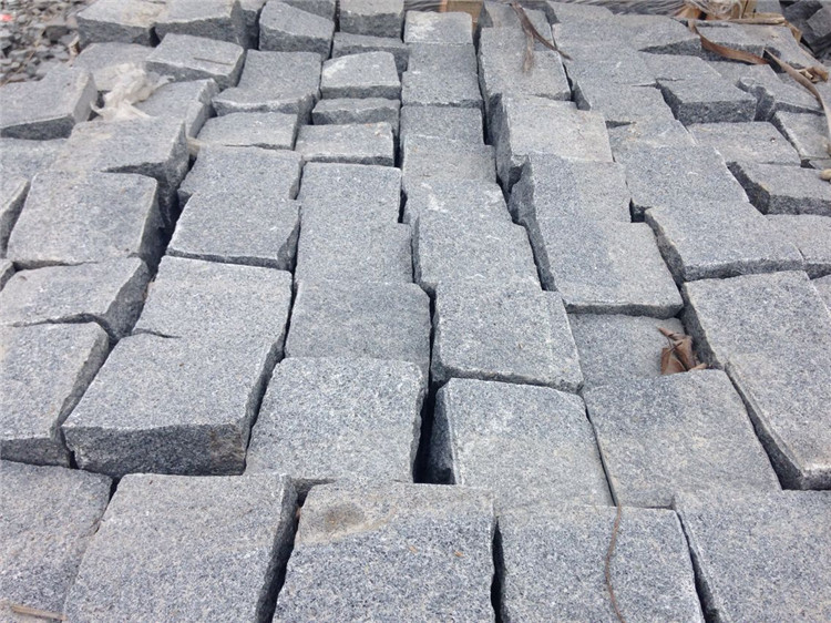 Dark Grey Granite G654 Cobbles