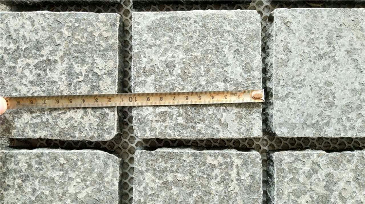 G684 Black Basalt Paving, Flamed Basalt Stone Pavers, Basalt Setts