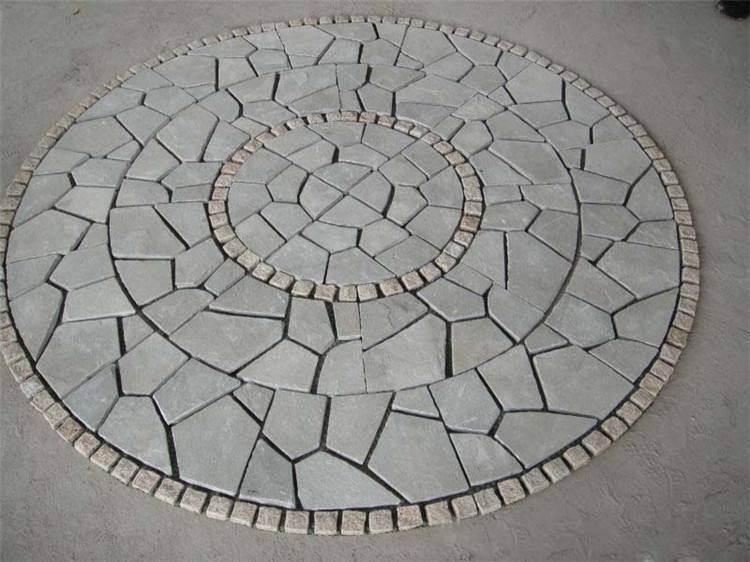 Grey Granite Pattern Design Paving Stone