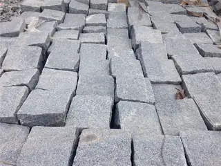 Dark Grey Granite G654 Cobbles