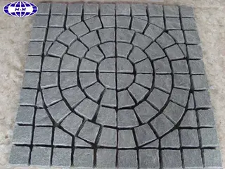 G654 Dark Grey Granite Paving Stone, Natural Stone Driveway Pavers