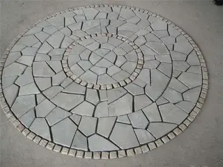 Grey Granite Pattern Design Paving Stone