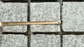 G684 Black Basalt Paving, Flamed Basalt Stone Pavers, Basalt Setts