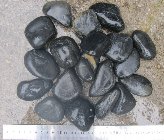 Black Pebble Stone