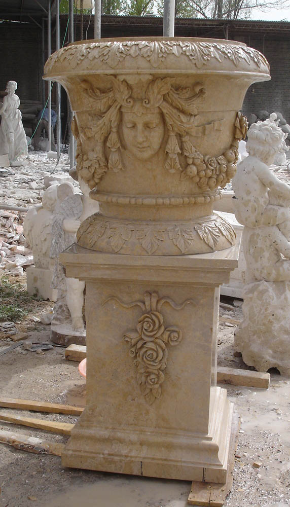 Stone Plant Pots