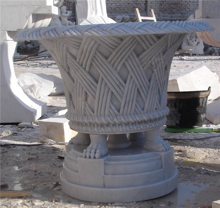 Stone Plant Pots