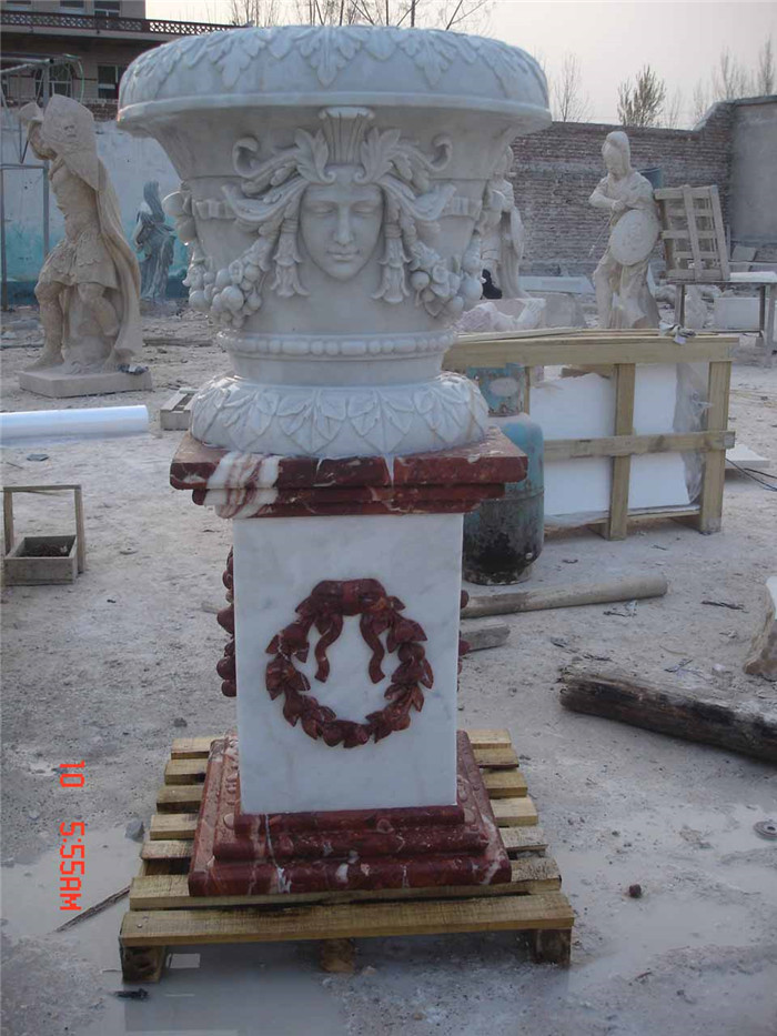 Stone Plant Pots