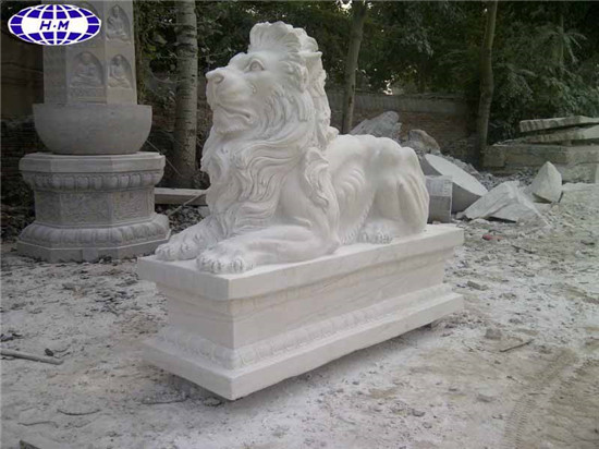 chinese stone lion front