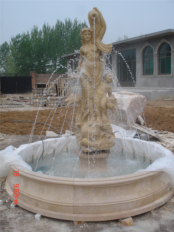 marble garden fountain manufacturer, outdoor marble water