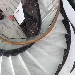 Volacas White Marble Stair
