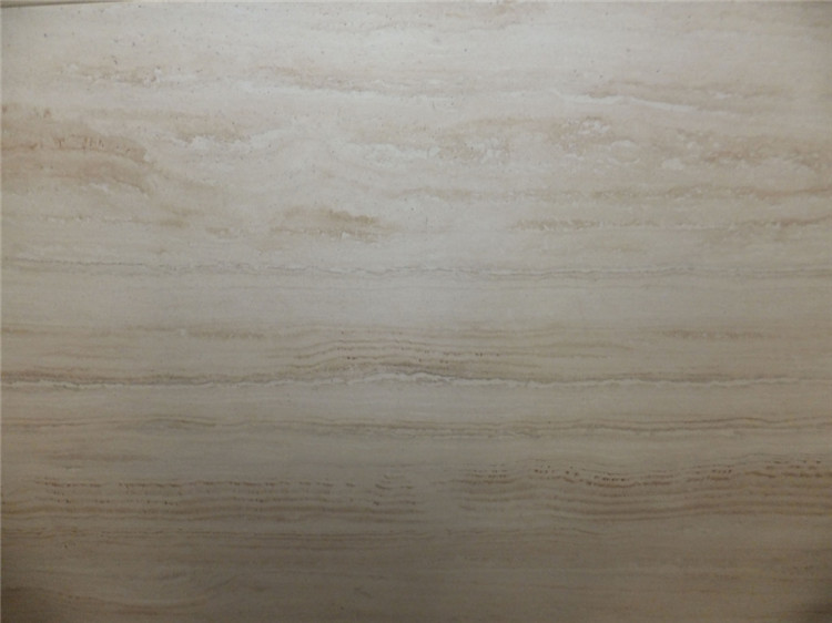 Beige Cream White Travertine Slabs Tiles, Iran Travertine Stone