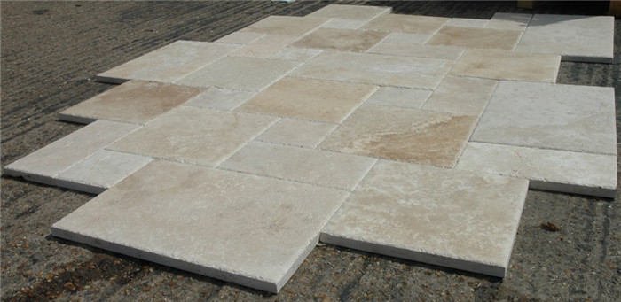 French Pattern Travertine