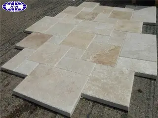 French Pattern Travertine