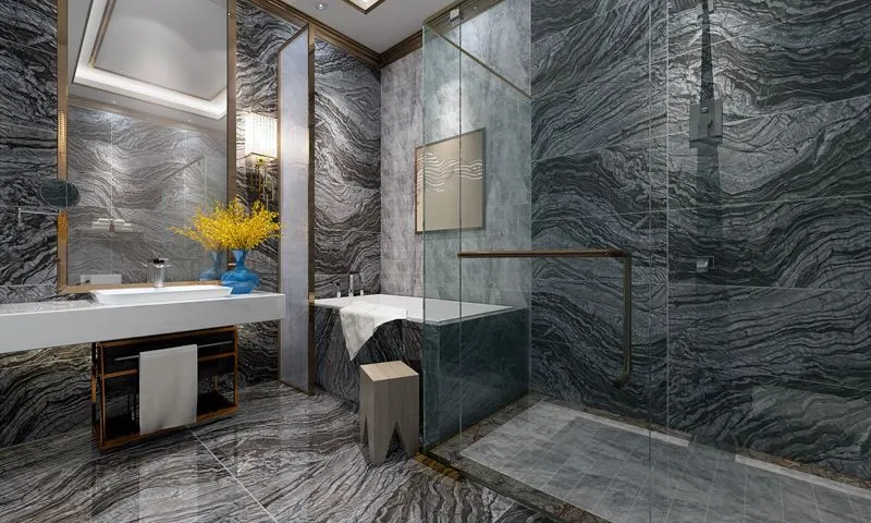 Wood Grain Marble for Bathroom