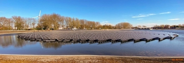 floating solar power park