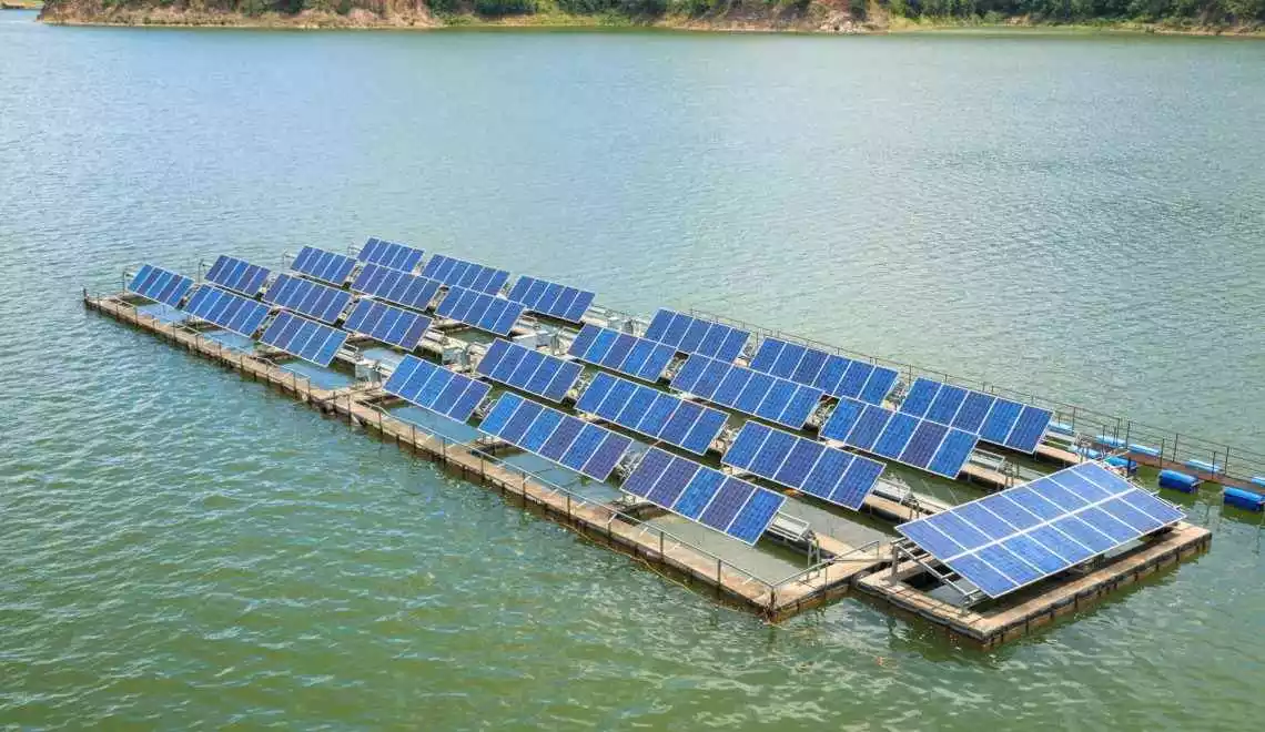 Floating Solar PV Racks