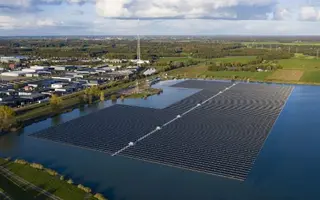 South Korea Invested 2.1GW Solar Project of Floating PV Plant