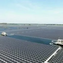 The Southeast Asia's Largest Floating Photovoltaic System