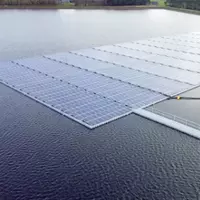 Floating Solar Photovoltaic Pontoon Structure