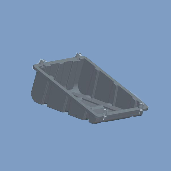 PP Plastic Rooftop Solar Panel Support, Injection Molding Bracket