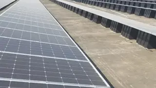 Plastic Rooftop Mounting Support, Solar PV Roof Power Systems