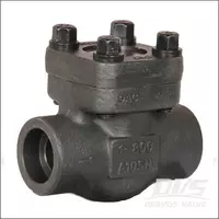 Forged Steel Swing Check Valve, A105N, 1 Inch, Class 800, BS 5352