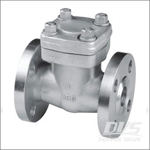 RF Flanged Piston Check Valve, ASTM A182 F304, CL150, Bolted Bonnet