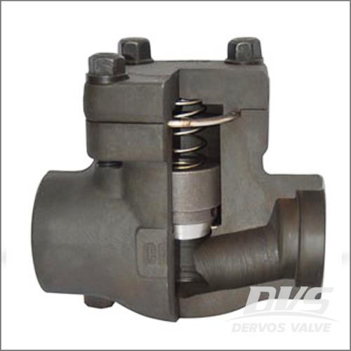 Spring Loaded Piston Check Valve, 1/2-4 Inch, 150-1500 LB, Threaded