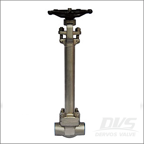 Forged F316L Cryogenic Gate Valve, Class 1500, 1 Inch, SW, OS&Y