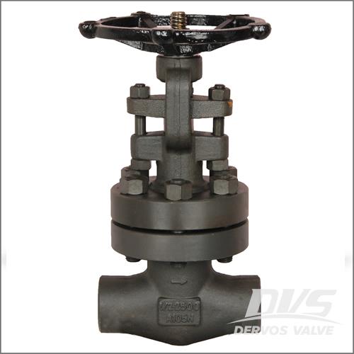 Bolted Bonnet A105 Gate Valve, 2500LB, 1 Inch, Full Bore, Threaded