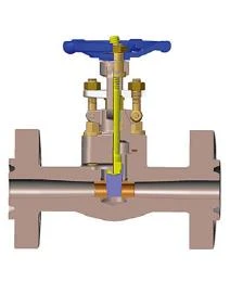 Integral Flanged Gate Valve, A105N, 1/2-4 Inch, 150-1500 LB