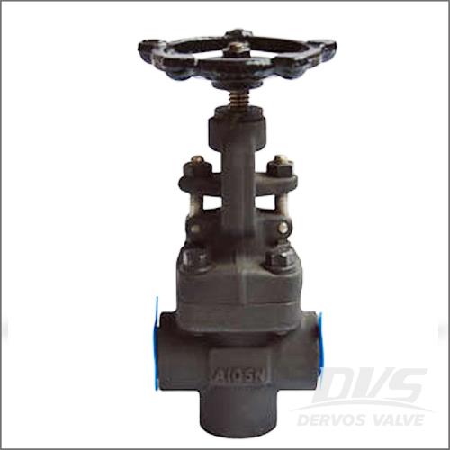 T-Joint Welded Globe Valve, A105N, 1 Inch, Class 800, T Pattern