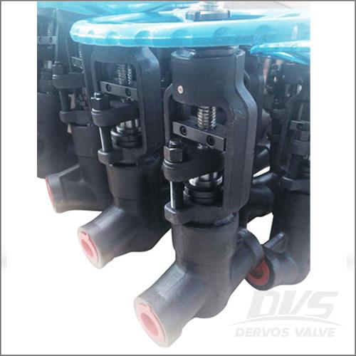 API 602 Forged Steel Globe Valve, P.S.B., Reduced Or Full Bore