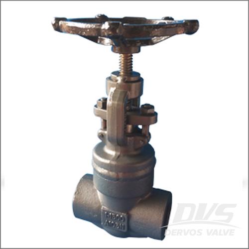 Forged Carbon Steel Globe Valve, A105N, Welded Bonnet, 1 In, CL1500
