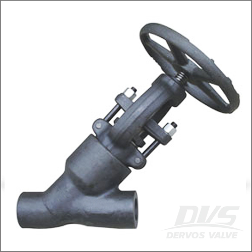 Y-Globe Valve Pressure-Seal Bonnet, ASTM A105N, 1 Inch, Class 1500