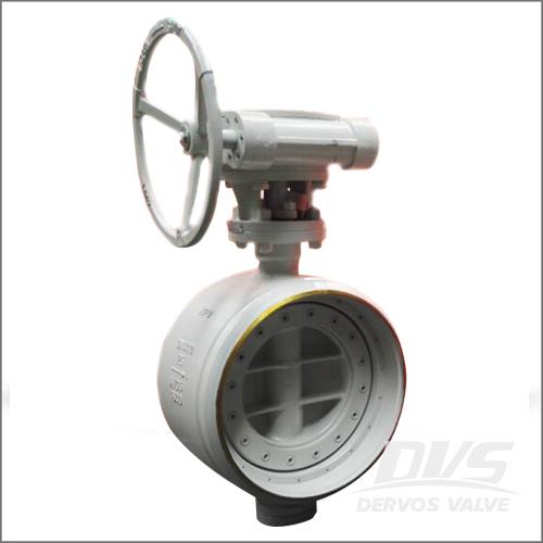 EN 593 Forged Steel Butterfly Valve, ASTM A105, DN600, PN25, BW