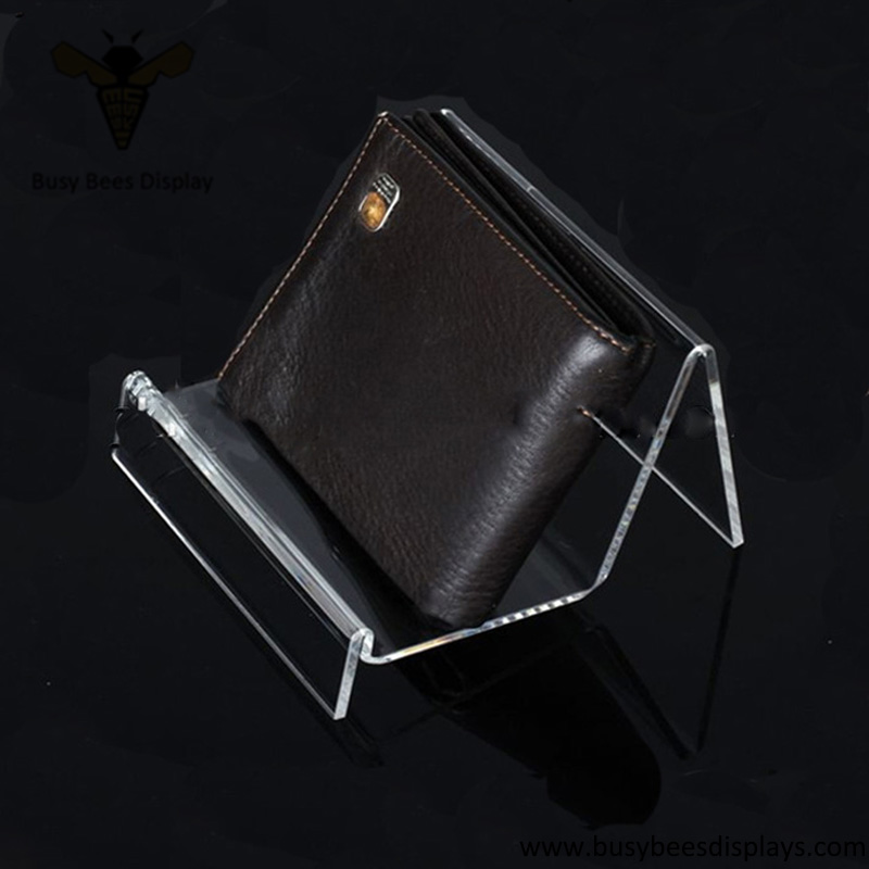 Acrylic Bag Rack Shelf, Fixture Holder Display Stand