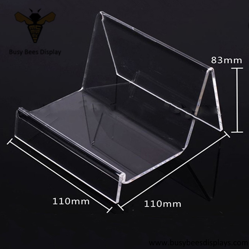 Acrylic Bag Rack Shelf, Fixture Holder Display Stand